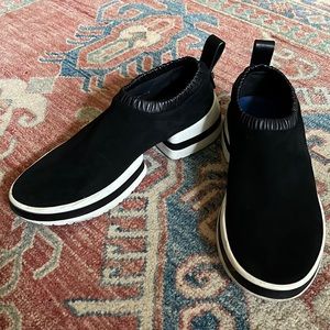 Stuart Weitzman Suede Platform Shoes 7.5